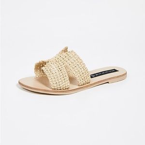 Steve Madden Greece Slide Sandal in Natural